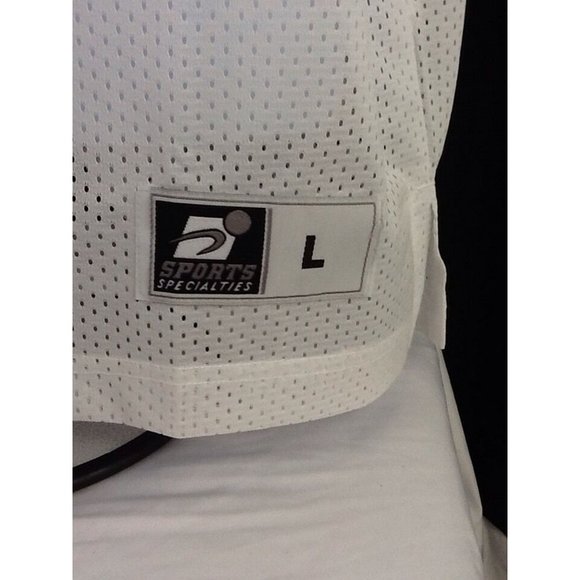 Iowa Hawk eyes 06 White Football Jersey Sports Specialties Size Large EUC LOOK - Picture 4 of 10